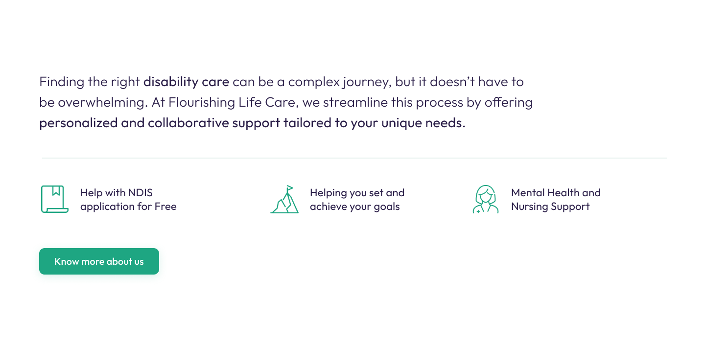Service tiles and CTAs desktop