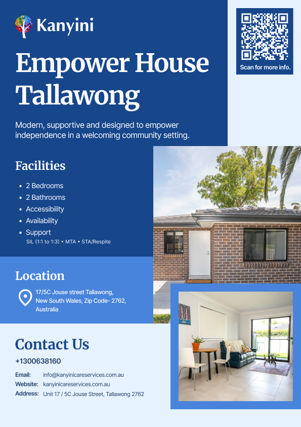 Kanyini Care gradient announcement tile