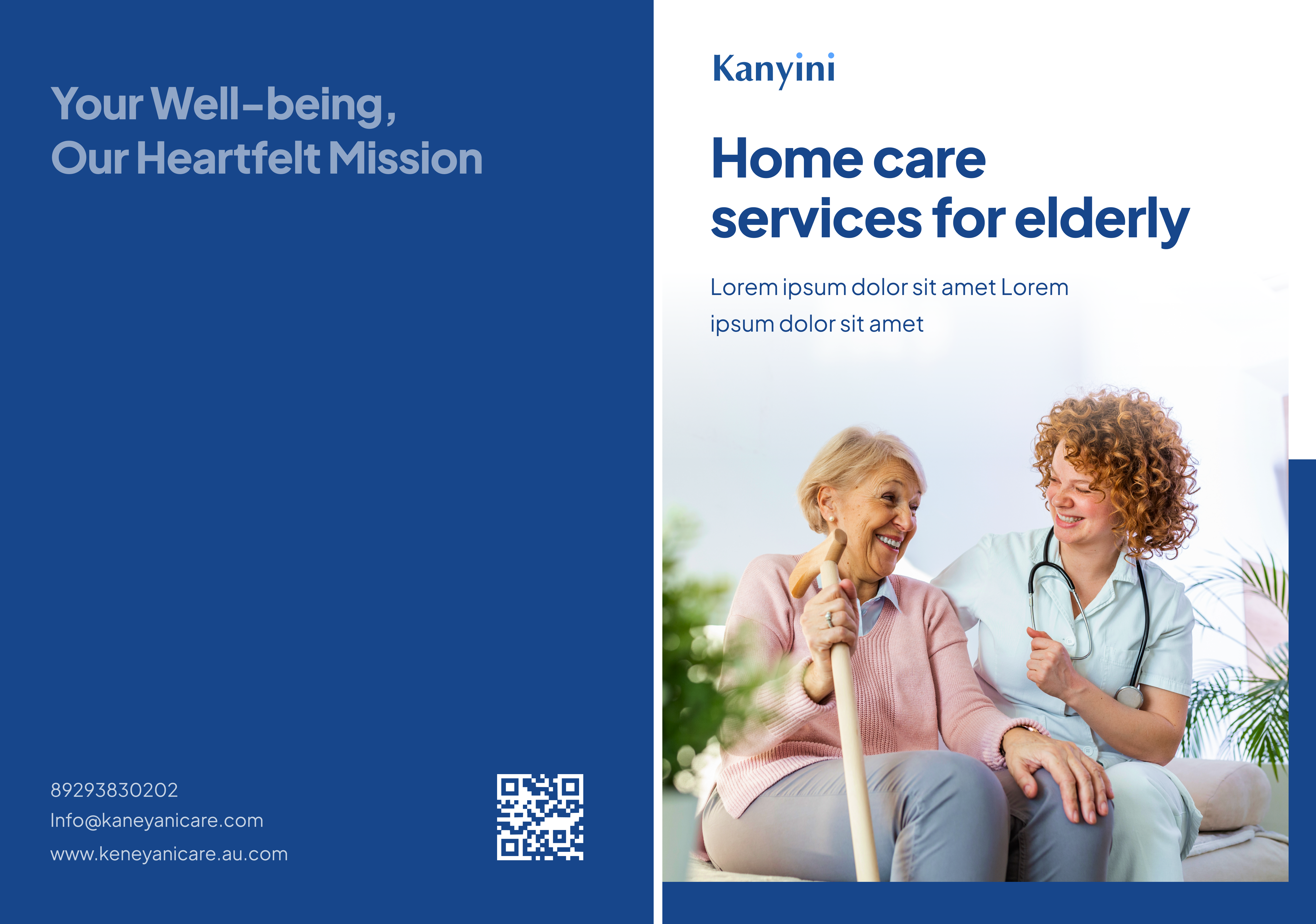 Kanyini Care carousel frame with service highlights