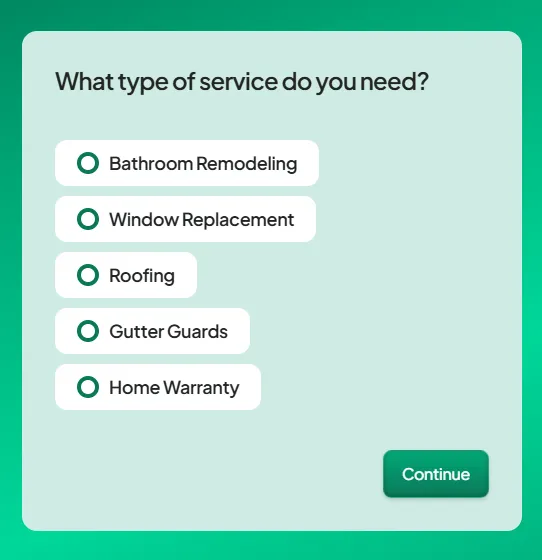 LeadHoop form flow step 17