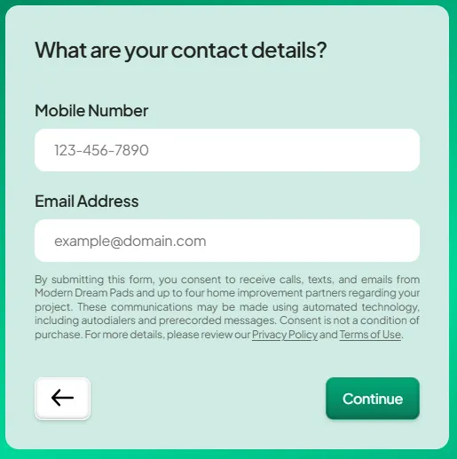 LeadHoop form flow step 24